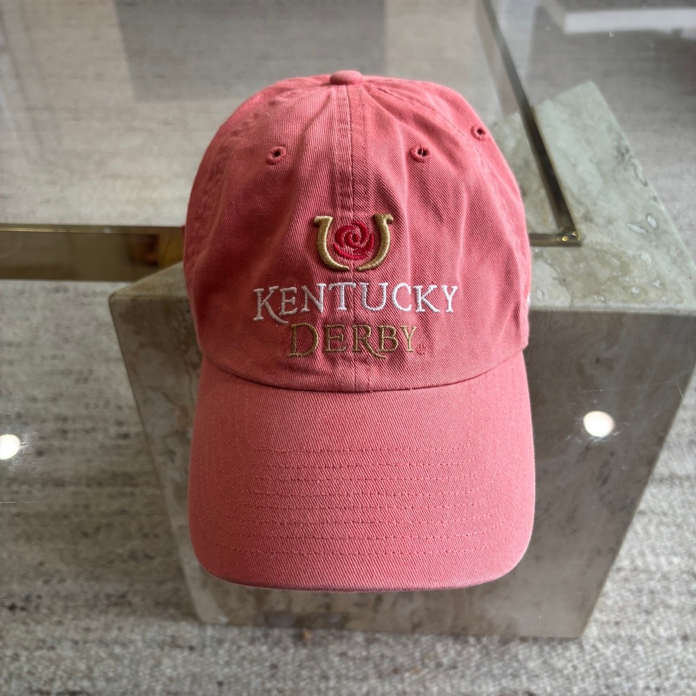 '47 Kentucky Derby Baseball Hat Unisex OSFM Pink Good Adjustable Strapback